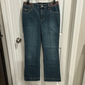 French Cuff size 6 jeans